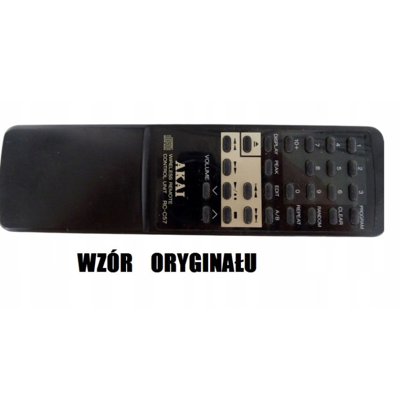 PILOT AKAI RC-C52 RC-C57 CD37 CD52 CD55 CD57 CD69 CD79 CD27 CD32 zamiennik