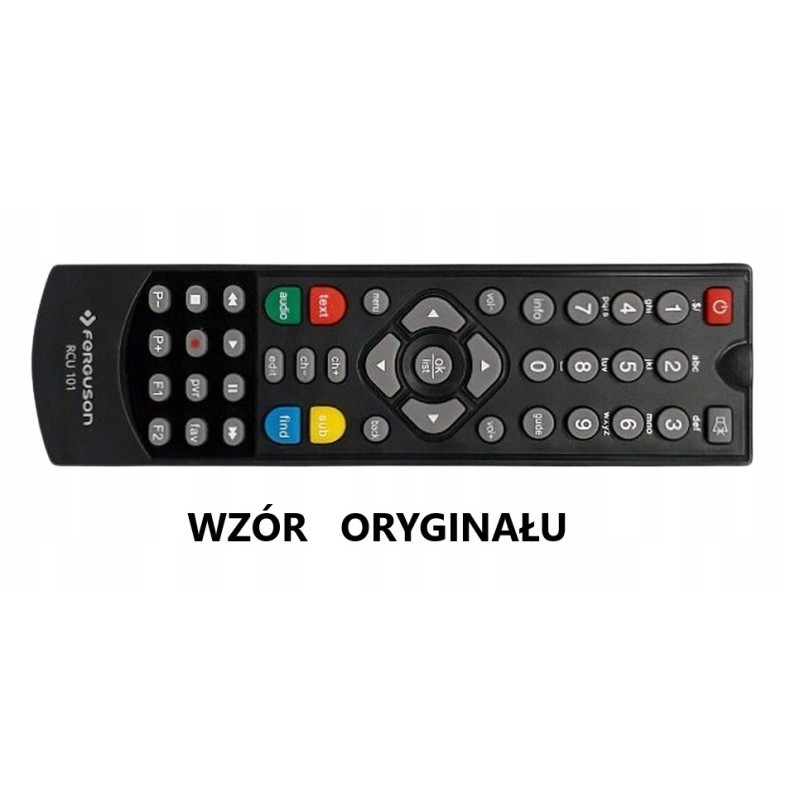 PILOT FERGUSON RCU101 ARIVA T760i T265 do dekodera DVB-T2 ZAMIENNIK