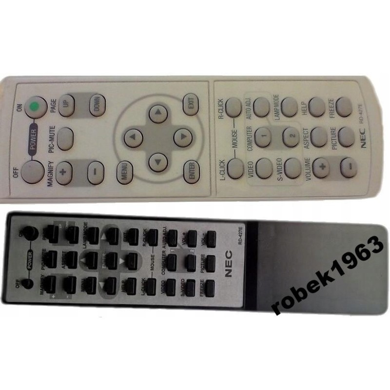 PILOT NEC RD427E VT58 NP410 PROJEKTOR ZAMIENNIK