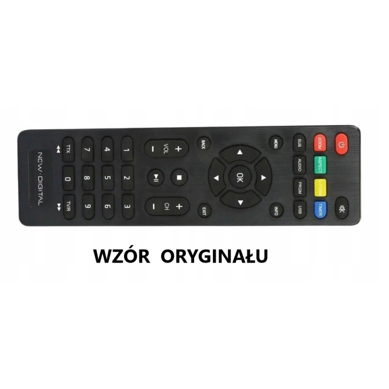 PILOT NEW DIGITAL T2 265HD do dekodera DVB-T2 zamiennik