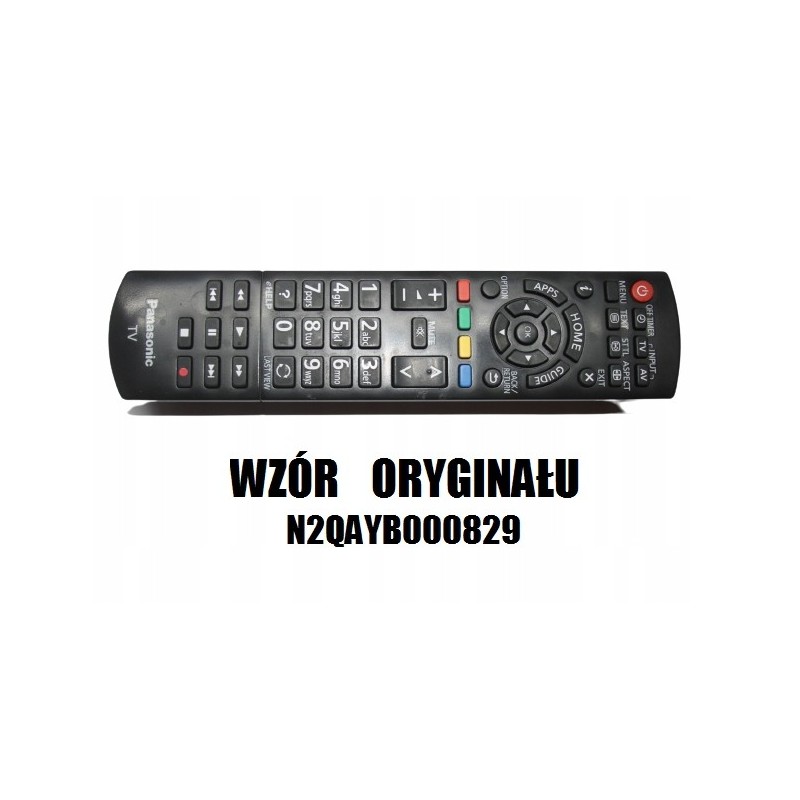 PILOT PANASONIC N2QAYB000829 N2QAYB000830 N2QAYB000928 TX55AS640 zamiennik