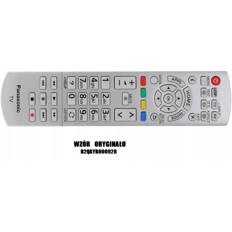 PILOT PANASONIC N2QAYB000928 TX47AS650 N2QAYB000829 N2QAYB000830 zamiennik
