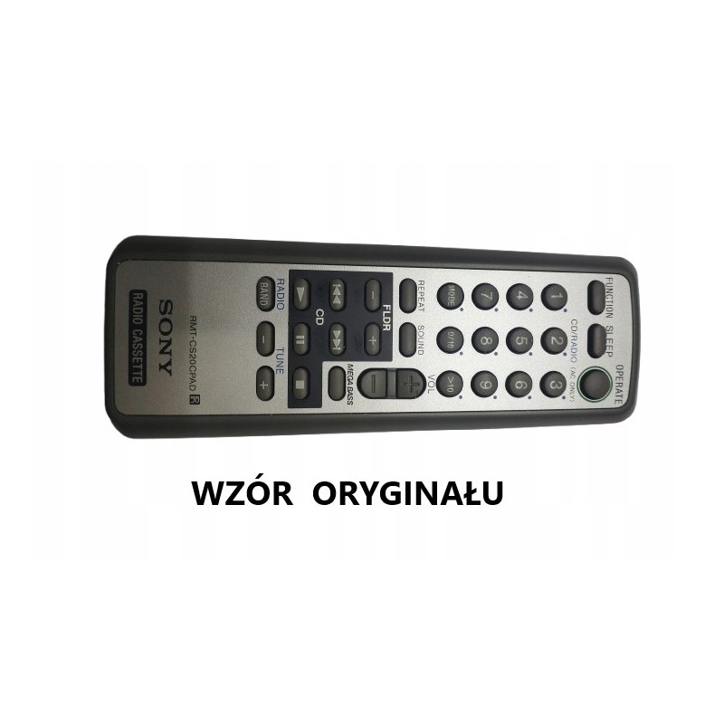 PILOT SONY RMT-CS20CPAD RMT-CS40CPAD CFD-S20CP CFD-S40CP zamiennik